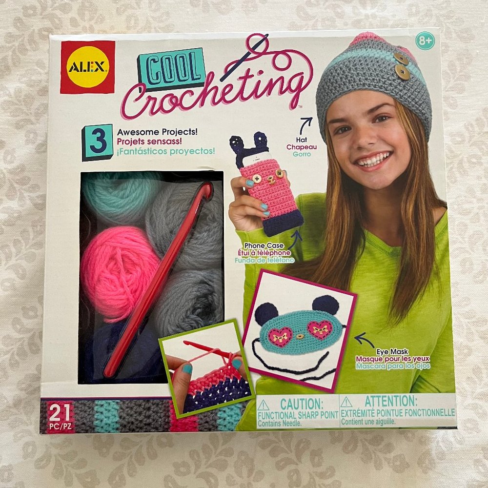 NIB!! ALEX Crochet Kit | Ages 8+